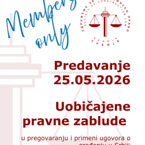 SAMO ČLANOVI 25.05.2026 Uobičajene pravne zablude u pregovaranju i primeni ugovora o građenju u Srbiji